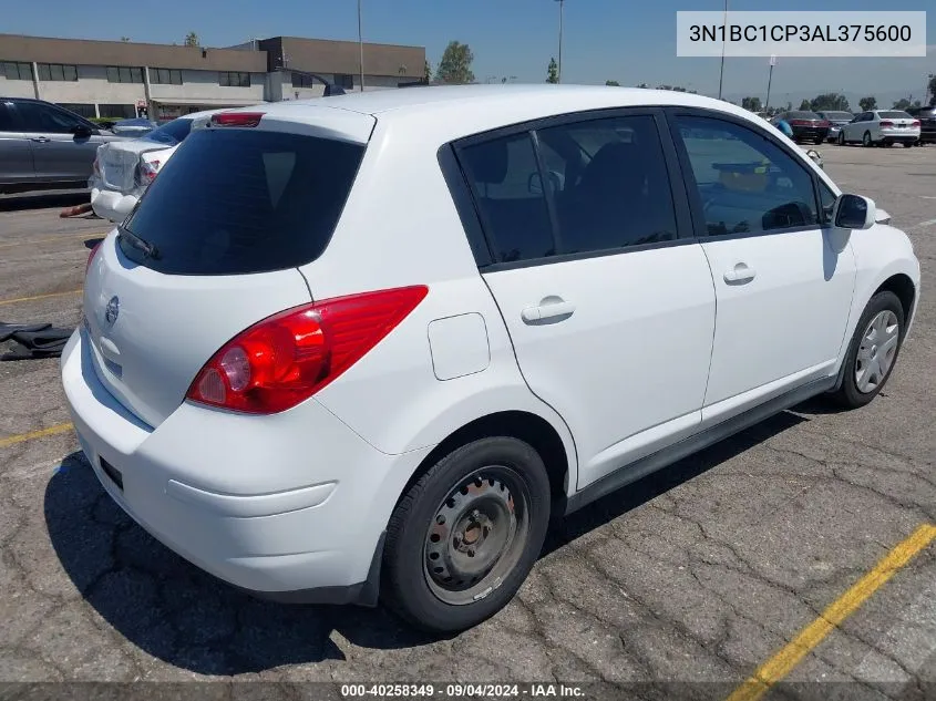 2010 Nissan Versa 1.8 S VIN: 3N1BC1CP3AL375600 Lot: 40258349