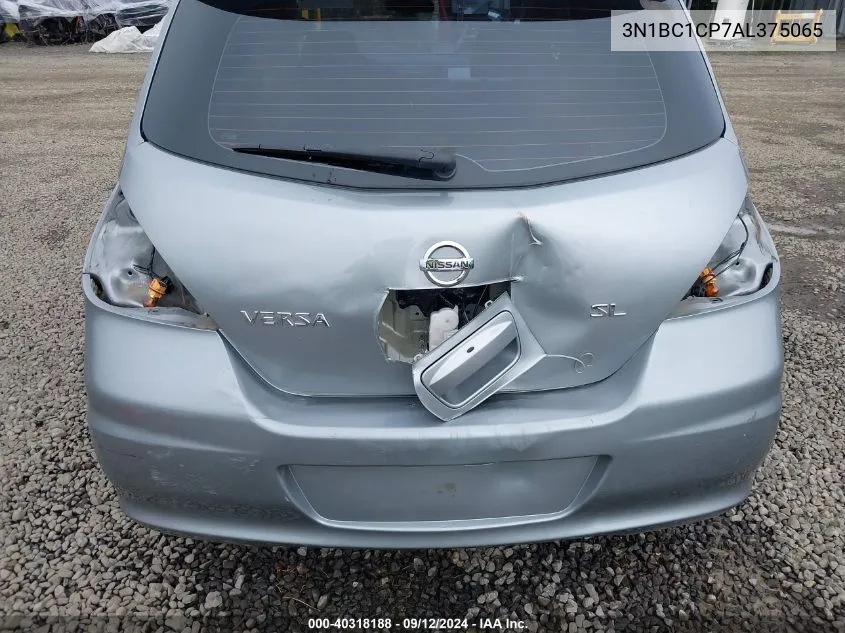 3N1BC1CP7AL375065 2010 Nissan Versa 1.8Sl