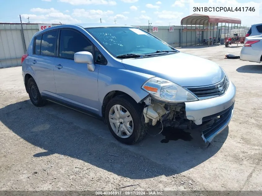 2010 Nissan Versa 1.8 S VIN: 3N1BC1CP0AL441746 Lot: 40355917