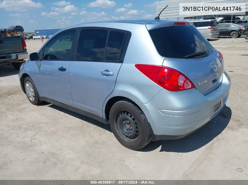 3N1BC1CP0AL441746 2010 Nissan Versa 1.8 S