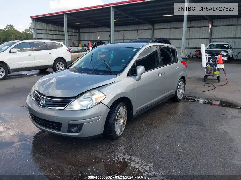 2010 Nissan Versa 1.8S VIN: 3N1BC1CP6AL427527 Lot: 40363962