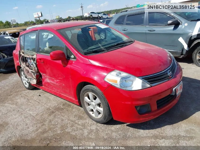 2010 Nissan Versa 1.8Sl VIN: 3N1BC1CP2AL358125 Lot: 40377909