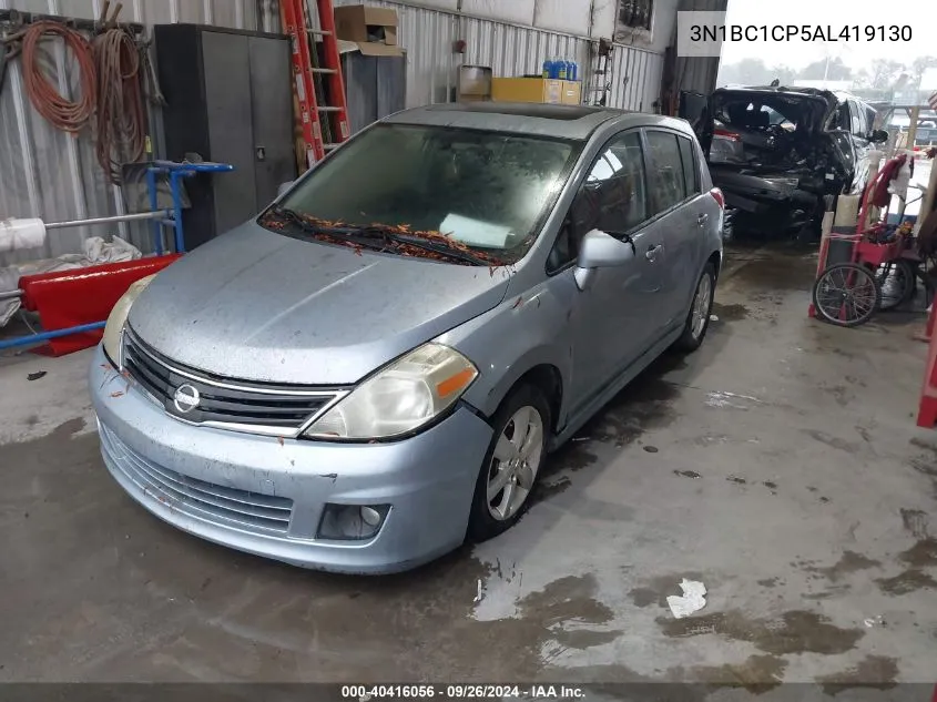 2010 Nissan Versa 1.8Sl VIN: 3N1BC1CP5AL419130 Lot: 40416056