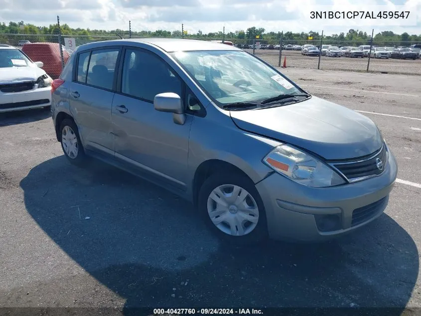 2010 Nissan Versa 1.8 S VIN: 3N1BC1CP7AL459547 Lot: 40427760