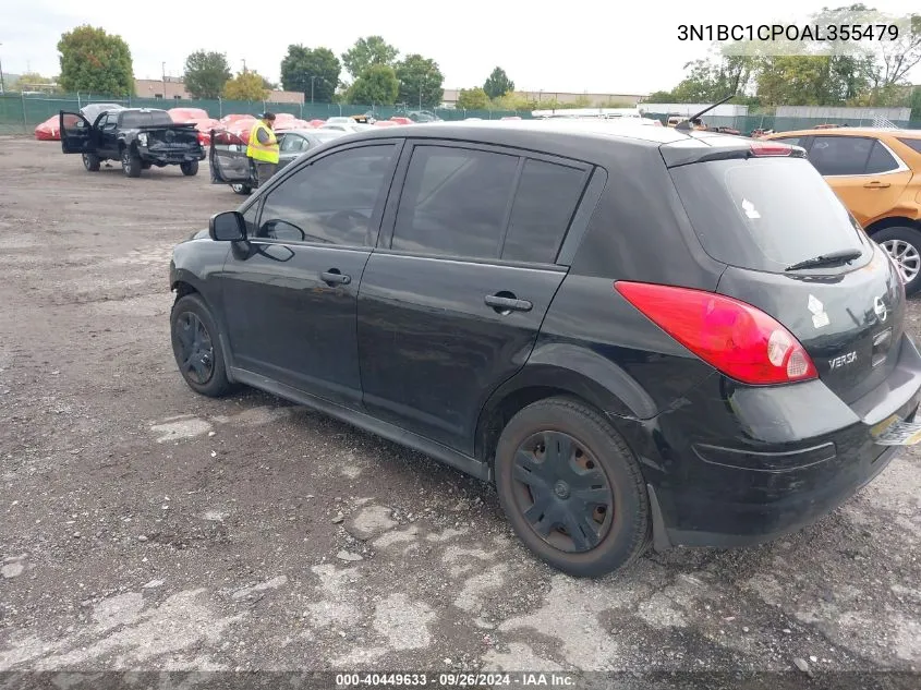 3N1BC1CPOAL355479 2010 Nissan Versa 1.8 S