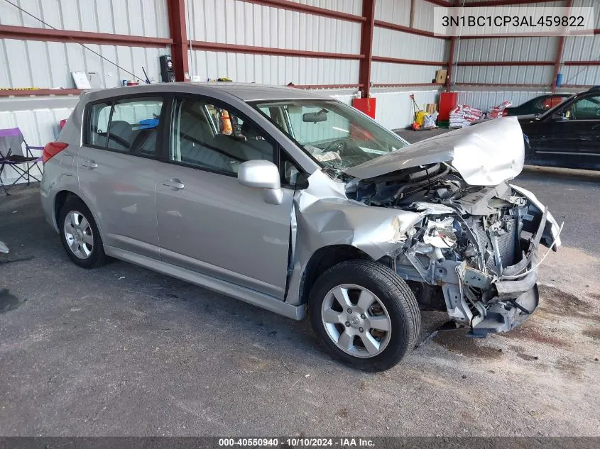 2010 Nissan Versa 1.8Sl VIN: 3N1BC1CP3AL459822 Lot: 40550940