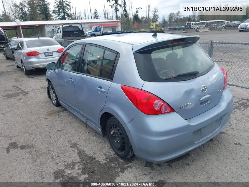 2010 Nissan Versa 1.8Sl VIN: 3N1BC1CP1AL399295 Lot: 40636838