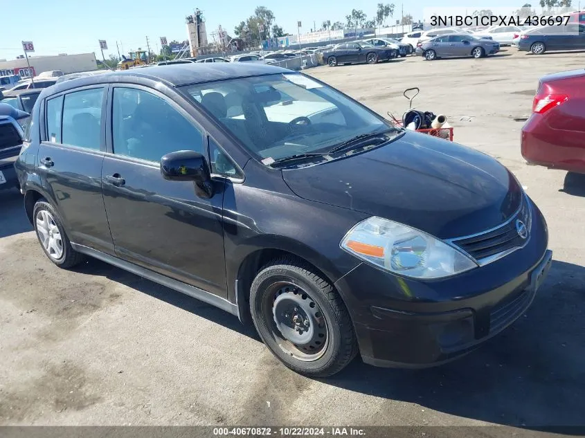 2010 Nissan Versa 1.8S VIN: 3N1BC1CPXAL436697 Lot: 40670872