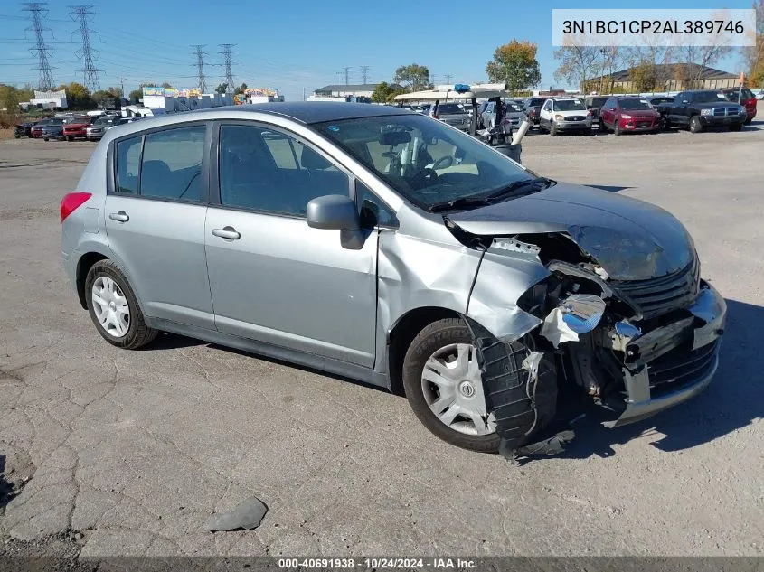 2010 Nissan Versa 1.8S VIN: 3N1BC1CP2AL389746 Lot: 40691938