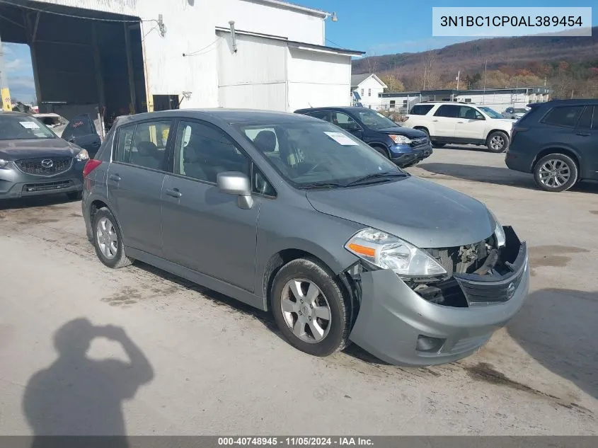 2010 Nissan Versa 1.8Sl VIN: 3N1BC1CP0AL389454 Lot: 40748945