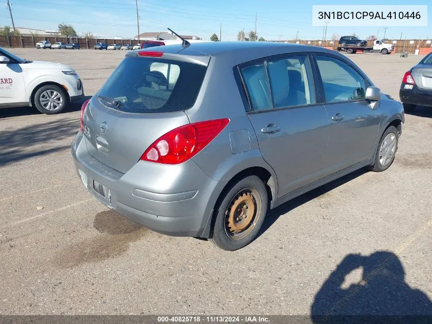 2010 Nissan Versa 1.8S VIN: 3N1BC1CP9AL410446 Lot: 40825718