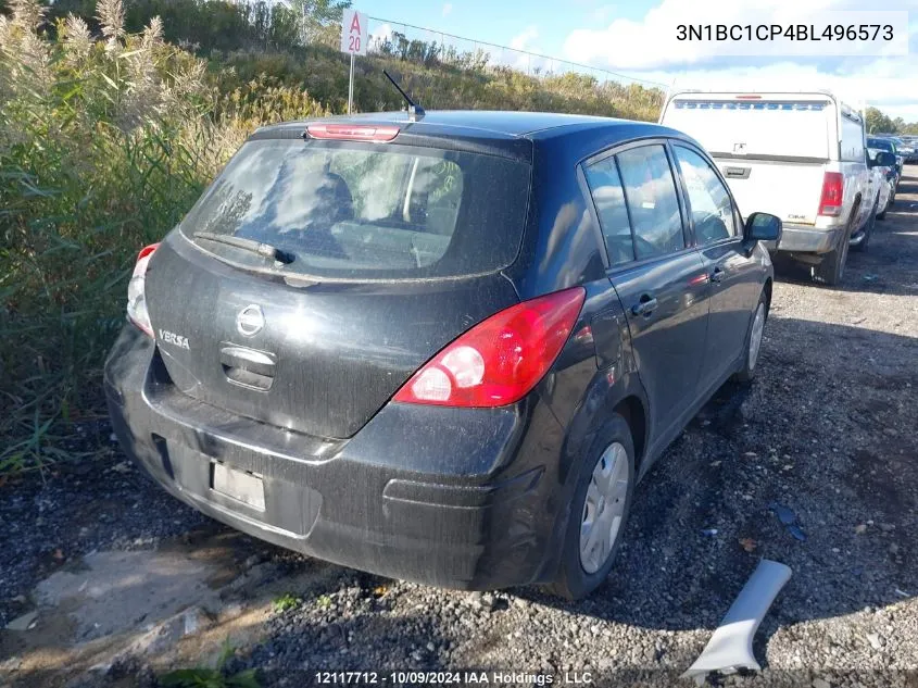 2011 Nissan Versa VIN: 3N1BC1CP4BL496573 Lot: 12117712