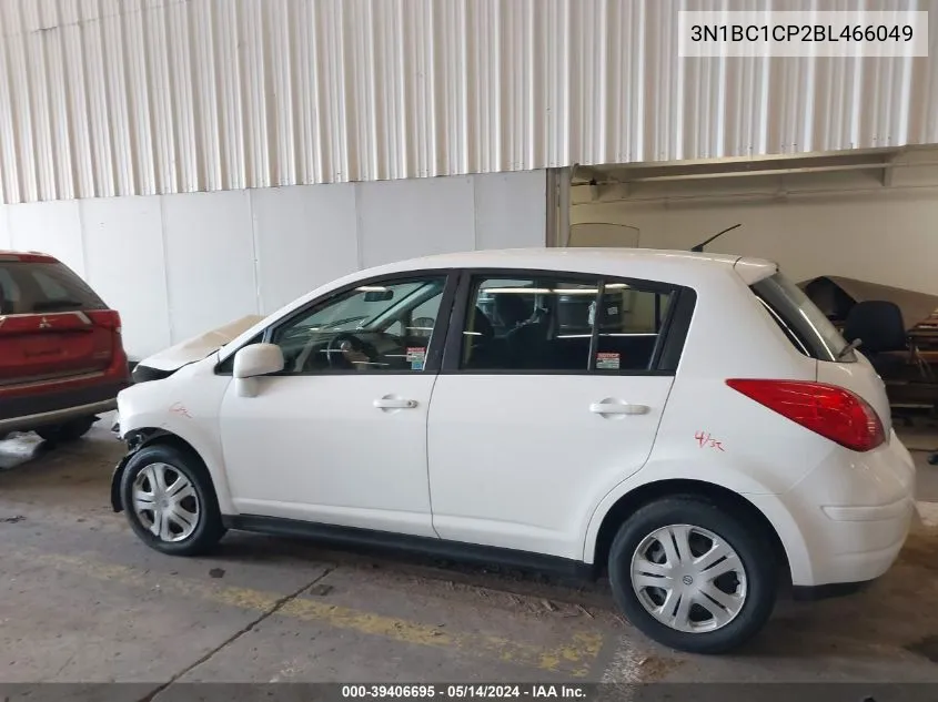 2011 Nissan Versa 1.8S VIN: 3N1BC1CP2BL466049 Lot: 39406695