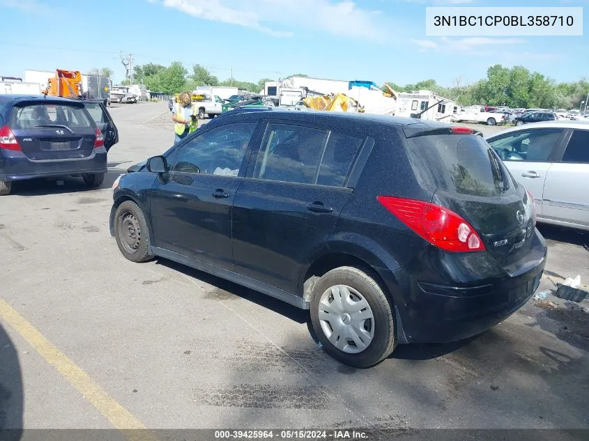 2011 Nissan Versa 1.8S VIN: 3N1BC1CP0BL358710 Lot: 39425964