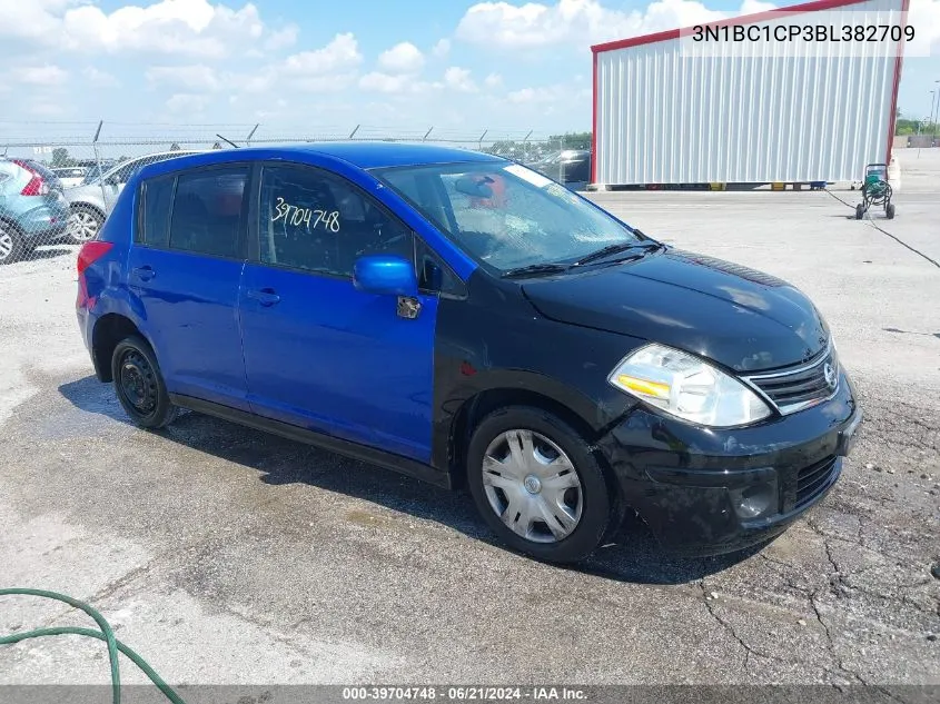 2011 Nissan Versa 1.8S VIN: 3N1BC1CP3BL382709 Lot: 39704748