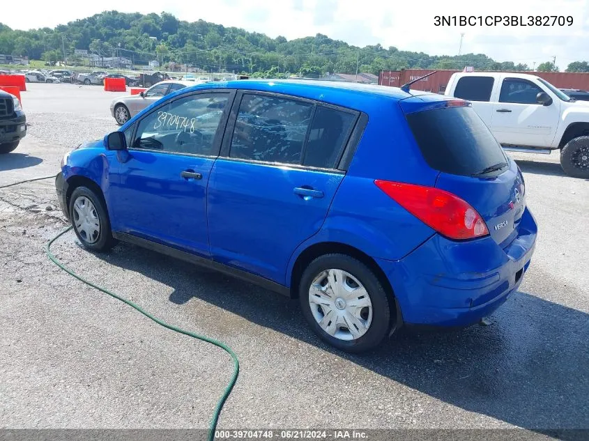 2011 Nissan Versa 1.8S VIN: 3N1BC1CP3BL382709 Lot: 39704748