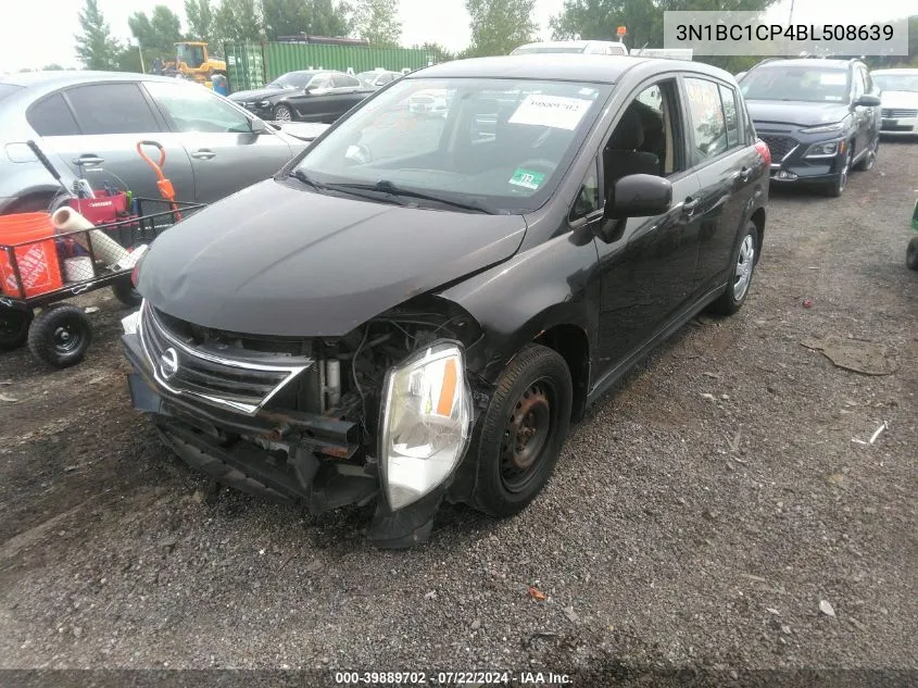 2011 Nissan Versa 1.8S VIN: 3N1BC1CP4BL508639 Lot: 39889702