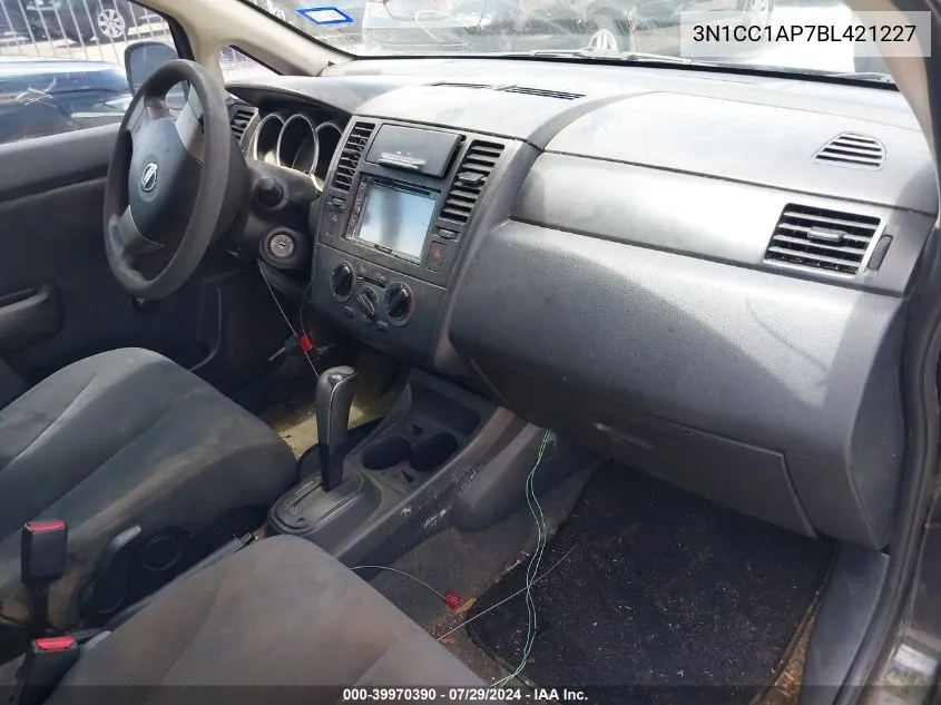 3N1CC1AP7BL421227 2011 Nissan Versa 1.6