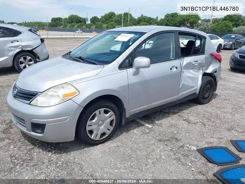 2011 Nissan Versa 1.8S VIN: 3N1BC1CP1BL446780 Lot: 40040627