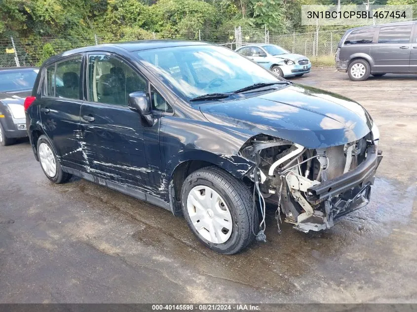 3N1BC1CP5BL467454 2011 Nissan Versa 1.8S