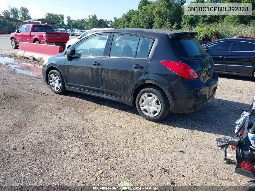 2011 Nissan Versa 1.8Sl VIN: 3N1BC1CP8BL392328 Lot: 40147967