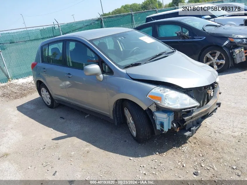 3N1BC1CP5BL493178 2011 Nissan Versa 1.8S