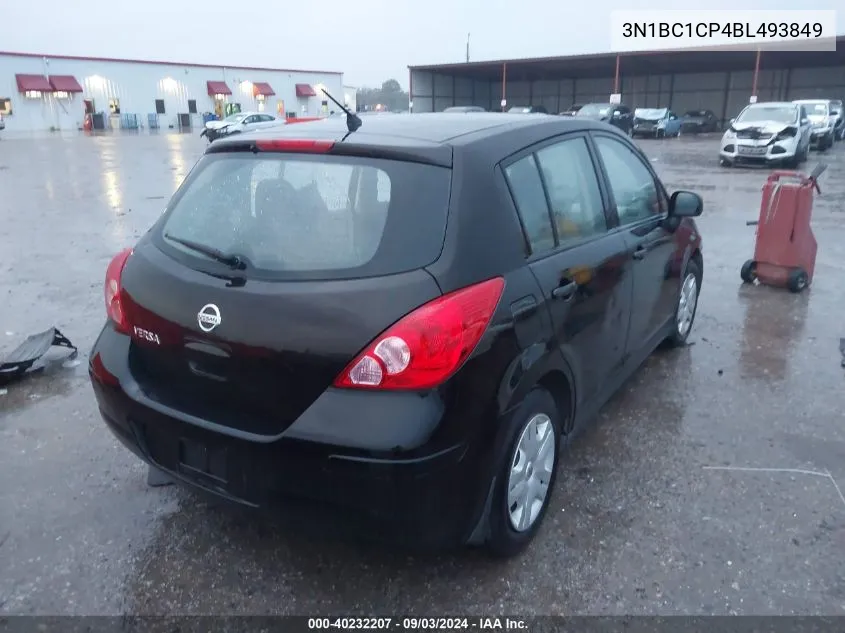 3N1BC1CP4BL493849 2011 Nissan Versa 1.8S