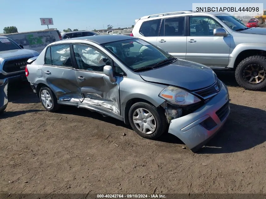 3N1BC1AP0BL444098 2011 Nissan Versa 1.8S