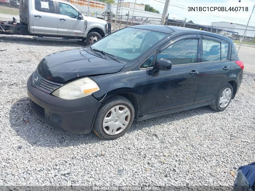 2011 Nissan Versa 1.8S VIN: 3N1BC1CP0BL460718 Lot: 40243390