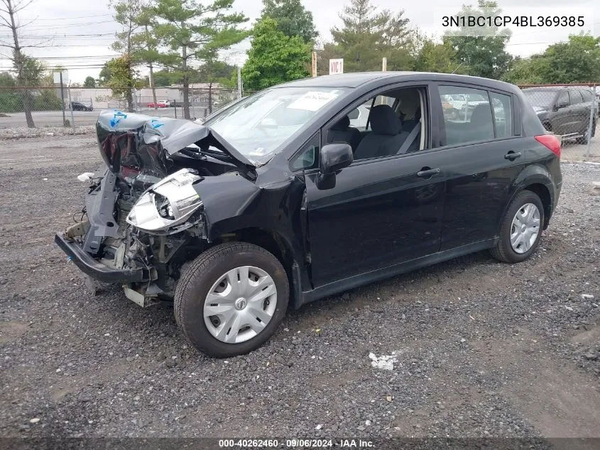 2011 Nissan Versa 1.8S VIN: 3N1BC1CP4BL369385 Lot: 40262460