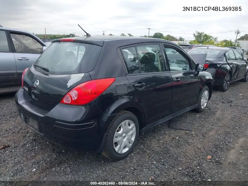 2011 Nissan Versa 1.8S VIN: 3N1BC1CP4BL369385 Lot: 40262460