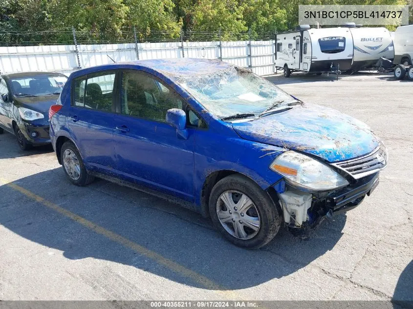 3N1BC1CP5BL414737 2011 Nissan Versa 1.8S