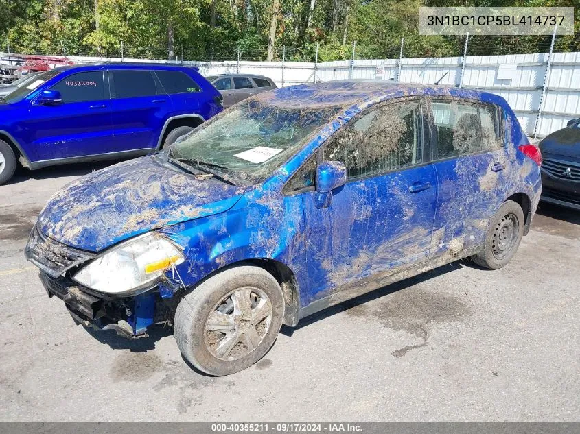 3N1BC1CP5BL414737 2011 Nissan Versa 1.8S