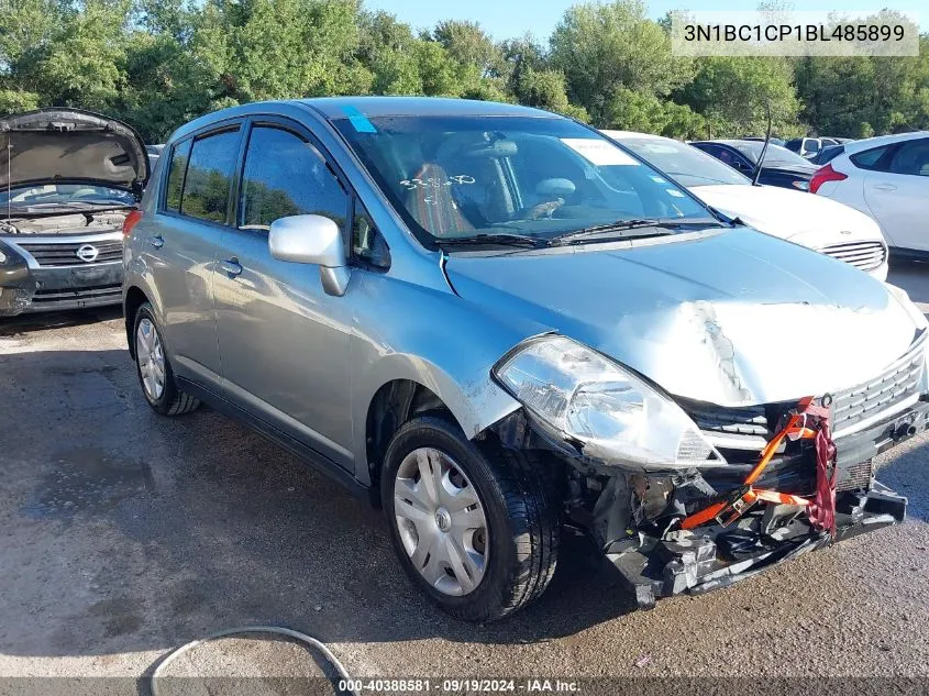 2011 Nissan Versa 1.8S VIN: 3N1BC1CP1BL485899 Lot: 40388581