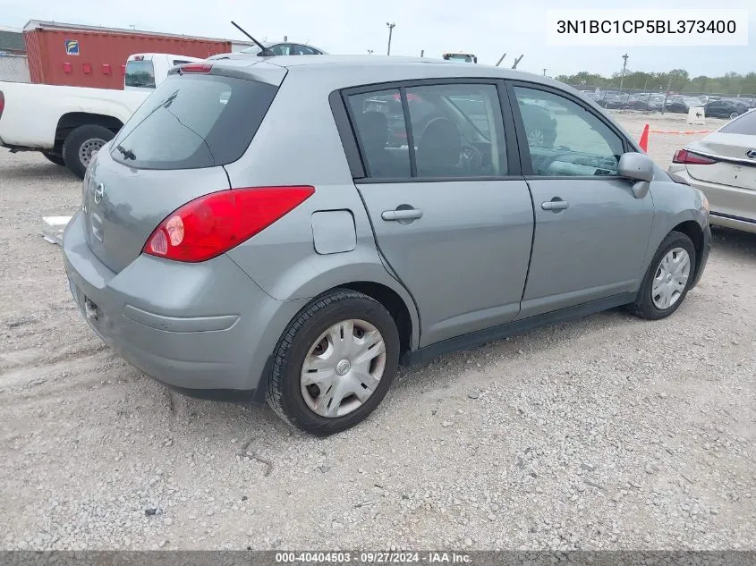 2011 Nissan Versa 1.8S VIN: 3N1BC1CP5BL373400 Lot: 40404503