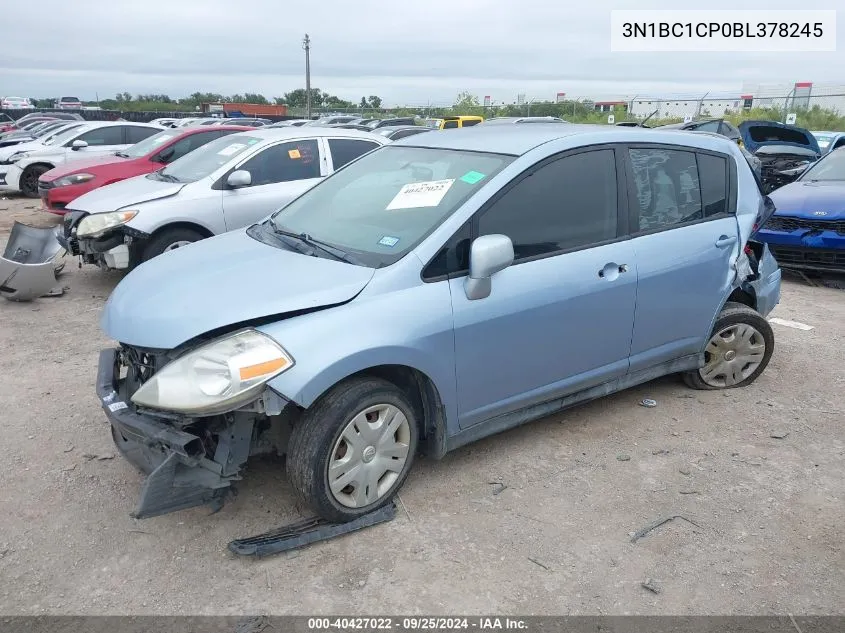 3N1BC1CP0BL378245 2011 Nissan Versa 1.8S