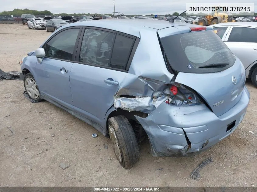 3N1BC1CP0BL378245 2011 Nissan Versa 1.8S