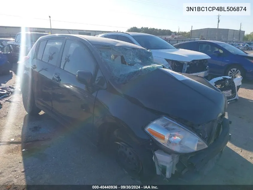 3N1BC1CP4BL506874 2011 Nissan Versa S/Sl