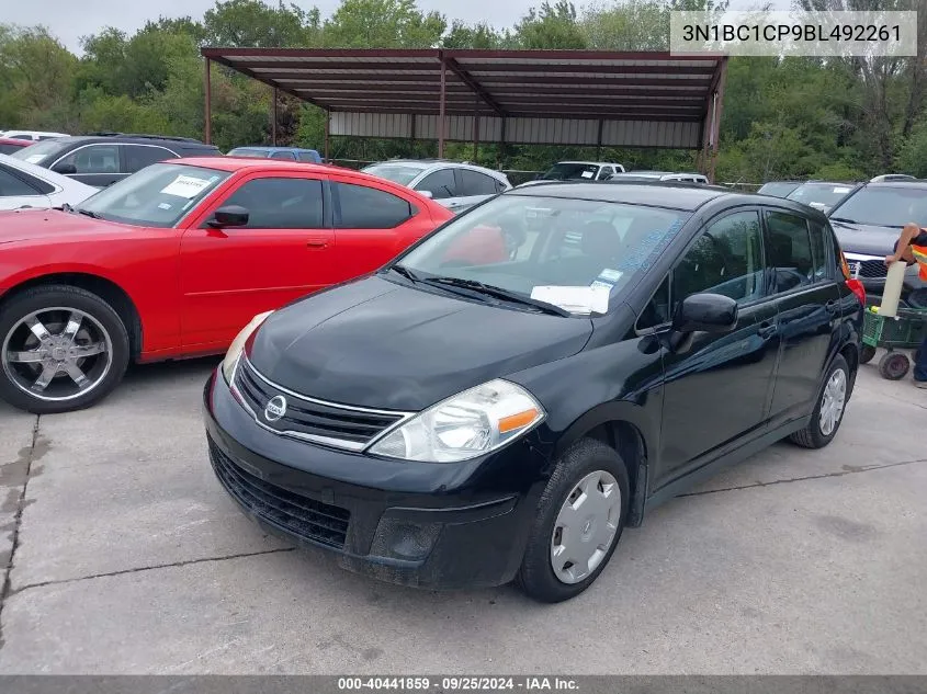 3N1BC1CP9BL492261 2011 Nissan Versa 1.8S