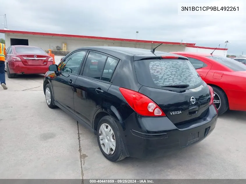 3N1BC1CP9BL492261 2011 Nissan Versa 1.8S