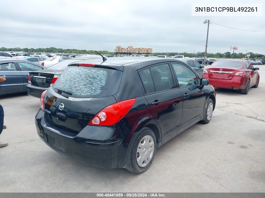 3N1BC1CP9BL492261 2011 Nissan Versa 1.8S