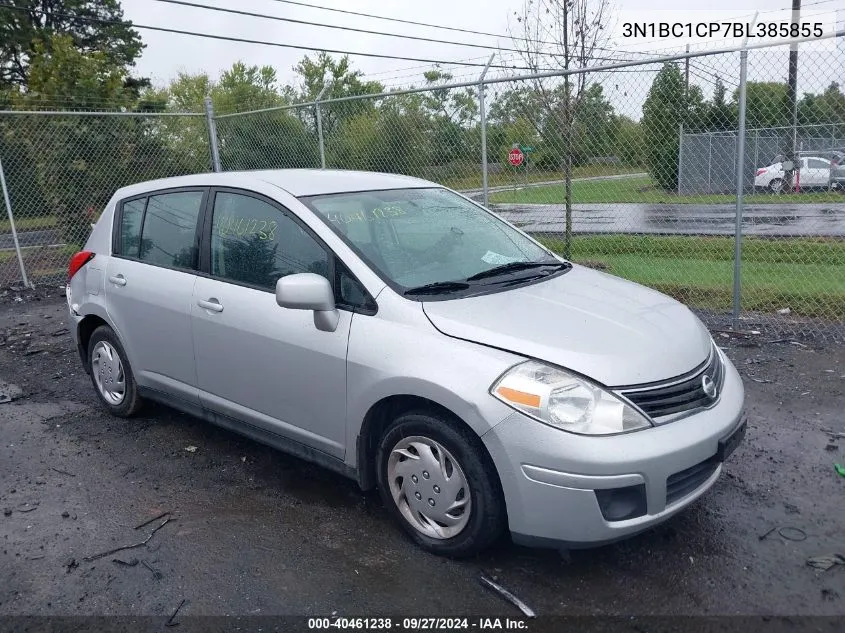 3N1BC1CP7BL385855 2011 Nissan Versa 1.8S