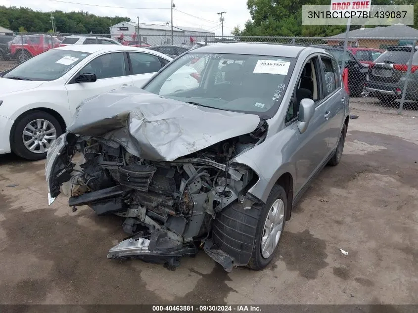 2011 Nissan Versa 1.8S VIN: 3N1BC1CP7BL439087 Lot: 40463881