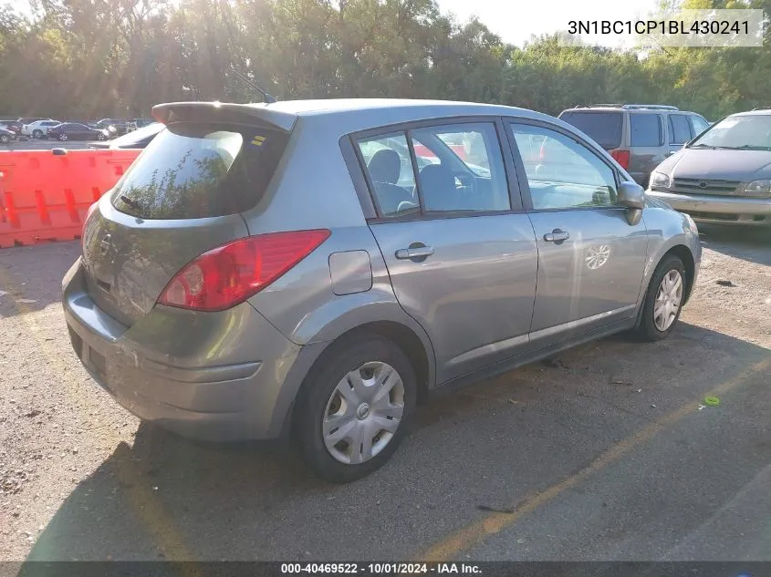 3N1BC1CP1BL430241 2011 Nissan Versa 1.8S