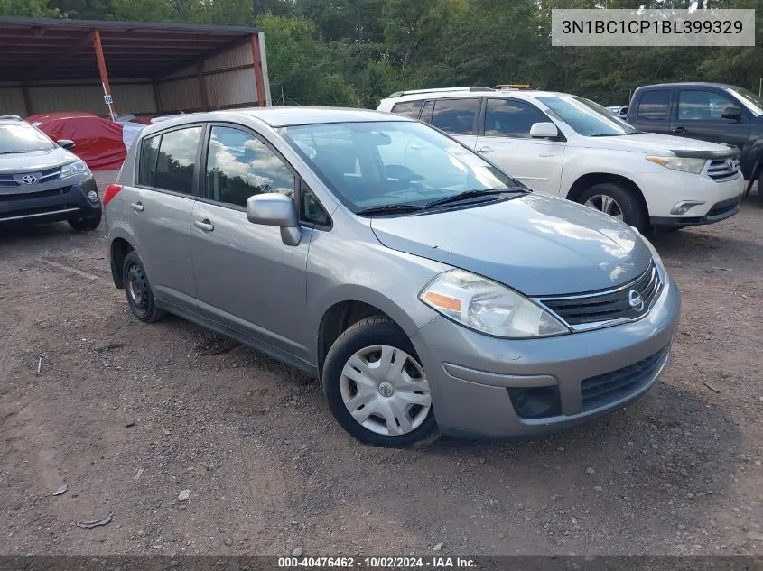 2011 Nissan Versa 1.8S VIN: 3N1BC1CP1BL399329 Lot: 40476462