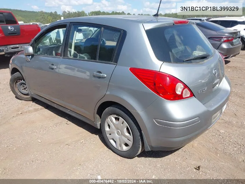 2011 Nissan Versa 1.8S VIN: 3N1BC1CP1BL399329 Lot: 40476462