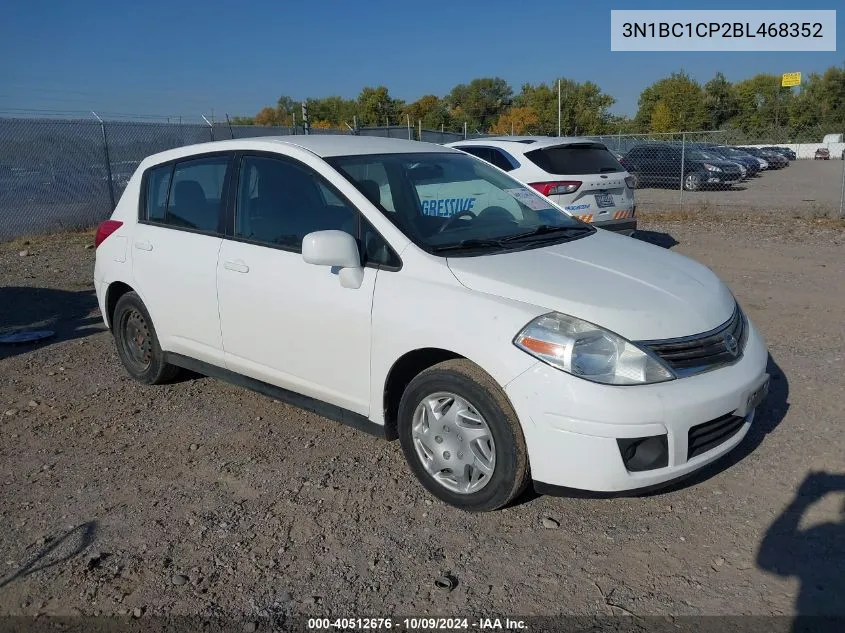 2011 Nissan Versa S/Sl VIN: 3N1BC1CP2BL468352 Lot: 40512676