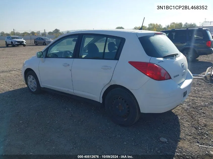 2011 Nissan Versa S/Sl VIN: 3N1BC1CP2BL468352 Lot: 40512676