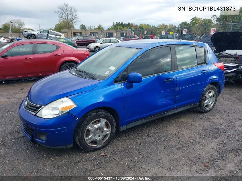 2011 Nissan Versa 1.8S VIN: 3N1BC1CP1BL431373 Lot: 40515437