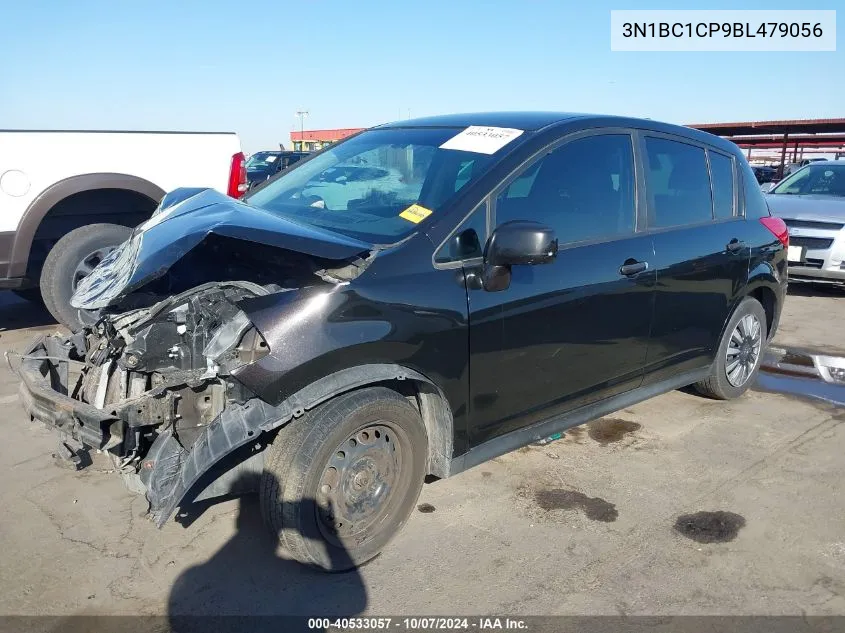 2011 Nissan Versa S/Sl VIN: 3N1BC1CP9BL479056 Lot: 40533057